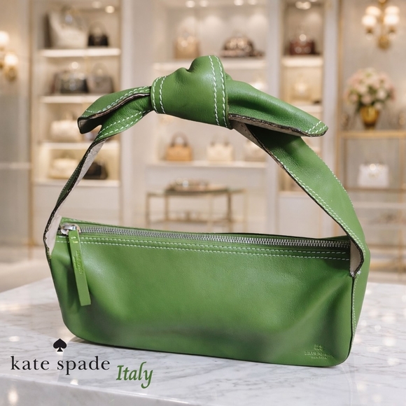 Kate Spade Italian Made Vintage Olive Drive Shoulder Bag - Picture 3 of 10